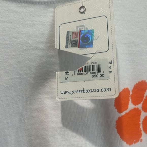 NWT Clemson Tigers long sleeve crew neck - Picture 7 of 7